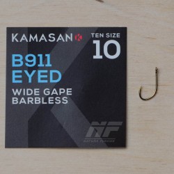 Kamasan B911 Barbless Eyed