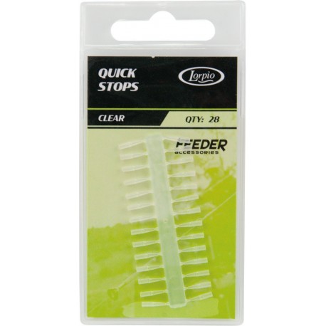 Stopery Lorpio QuickStops Clear 28szt