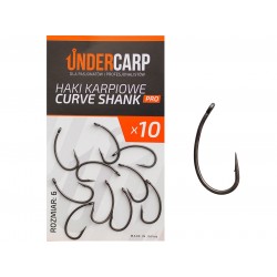 Haki Karpiowe Curve Shank Pro Undercarp Nr6