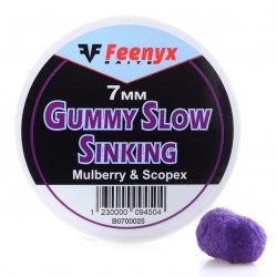 Feenyx Gummy Slow Sinking 7mm Mulberry & Scopex