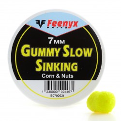 Feenyx Gummy Slow Sinking 7mm Corn & Nuts
