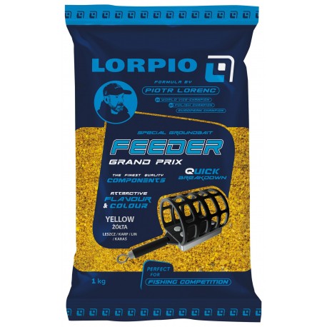 Lorpio Grand Prix Feeder Yellow 1kg