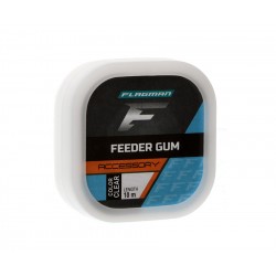 Flagman Feeder Gum Przezroczysta 10m  0,8mm