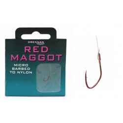 Gotowe przypony Drennan Red Maggot 0,13mm Nr18