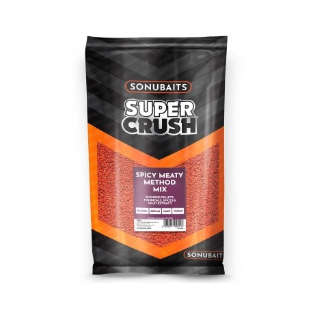 Sonubaite Super Crush Spicy Meaty Method Mix 2 kg