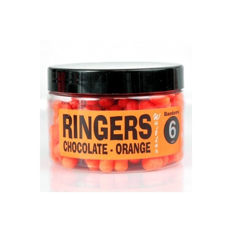 Orange Chocolate Wafters 6mm (Dumbells)