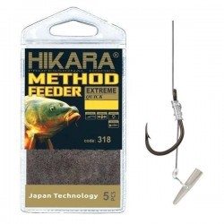 Przypon method feeder Extreme Quick - nr 8 x 0,24mm Hikara