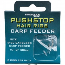 Pushstop Hair Rigs Carp Feeder size 8